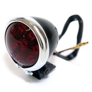 Fanalino posteriore led Bates cromo/nero