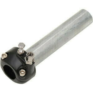 Comando gas 22mm monocavo British nero