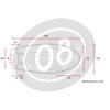 Sella completa per Yamaha SR 500 marrone - Foto 3