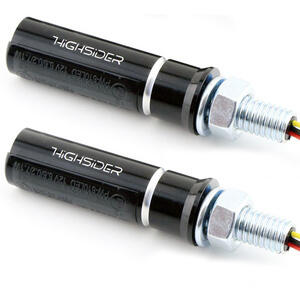 Coppia frecce led Highsider Conero nero fumè