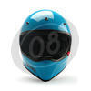 Casco moto integrale ROEG Peruna azzurro - Foto 6