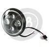 Inserto faro anteriore led 7'' Cafe Racer nero - Foto 3