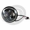 Inserto faro anteriore led 7'' Cafe Racer nero - Foto 2