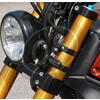 Supporto faro laterale LSL Cafe Racer lungo nero coppia - Foto 3
