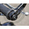 Coppia contrappesi portaspecchietti per Triumph Thruxton 900 LSL nero - Foto 2