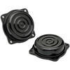 Coperchio carburatori per Triumph Bonneville 800 nero coppia