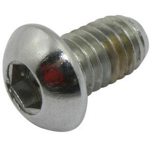 Bullone testa bombata M6x10mm