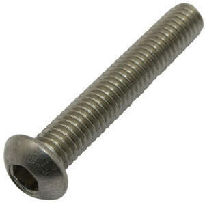 Bolt dome head M6x40mm