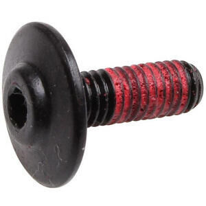 Bullone testa bombata M5x12mm flangiato