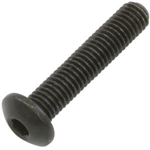 Boulon à tête bombée M5x20mm Moto Guzzi noir