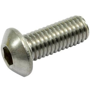 Bullone testa bombata M8x25mm