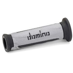 Coppia manopole Tommaselli Touring forate grigio/antracite