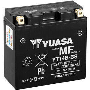 Batteria di accensione Yuasa YT14B-BS 12V-12Ah