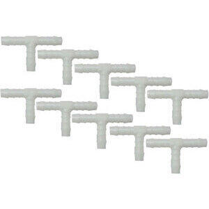 Sdoppiatore tubo benzina T 4mm set 10pz