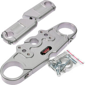 Piastra forcella per Suzuki GSX-R 1100 W \'93-\'94 kit Superbike ABM grigio