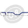 Manubrio 1'' LSL Flat Track acciaio cromo - Foto 2