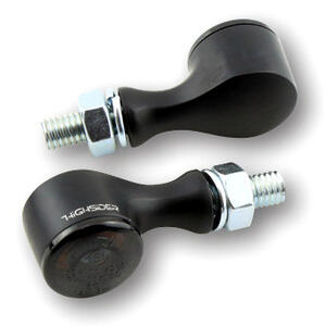 Coppia frecce led Highsider Apollo Classic nero fumè