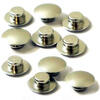 Copribulloni brugola M10 alluminio grigio set 10pz
