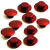 Copribulloni brugola M6 alluminio rosso set 10pz