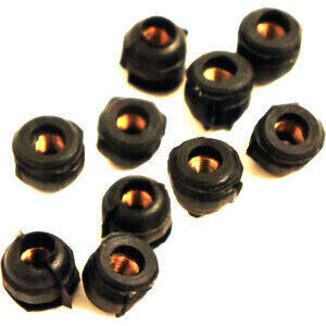 Fairing rubber nut M4x8mm set 10pc