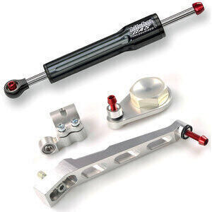 Kit ammortizzatore di sterzo per Ducati Monster 900 Bitubo nero completo