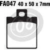 Pasticche freno EBC Brakes FA047 - Foto 2