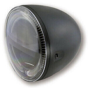 Faro anteriore 5.3/4\'\' Highsider Circle full led nero opaco