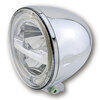 Faro anteriore 5.3/4'' Highsider Circle full led attacco basso cromo