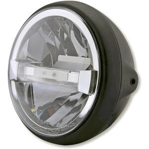Faro anteriore 7'' Highsider British Type4 full led nero opaco