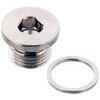 Bullone olio M16x1.5 magnetico Pro Bolt titanio grigio - Foto 2
