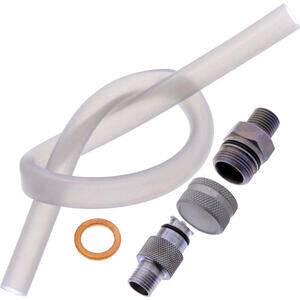 Engine oil bolt M14x1.25 with valve