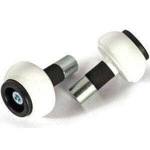 Coppia contrappesi antivibranti LSL sferici 14mm bianco