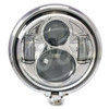 Faro anteriore 5.3/4'' Bates Style full led attacco basso cromo - Foto 2