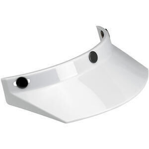 Visiera casco moto Biltwell universale bianco