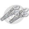 Supporto faro laterale Highsider Street cromo coppia - Foto 3