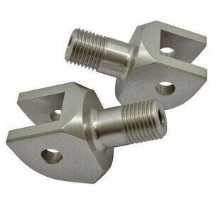 Footpeg joints Ducati 750 Super Sport i.e. MFW driver fixed pair