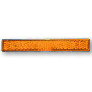 Catarifrangente posteriore 100x13mm autoadesivo arancione