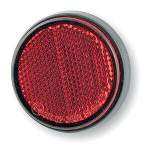Catarifrangente laterale 60mm M5 rosso
