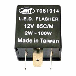 Relais de clignotant halogène/led 12V, 2-100W