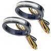 Coppia frecce led alla forcella 39mm nero