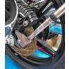 Portatarga per Moto Guzzi Serie Grossa alla ruota - Foto 5