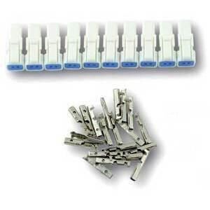 Kit 10 connettori 2 vie maschi impermeabili