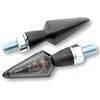 Par de intermitentes led Highsider Stream negro mate ahumado - Fotos 2