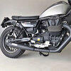Finale di scarico per Moto Guzzi V 9 -'20 Mistral conico corto nero coppia - Foto 3