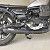 Finale di scarico per Moto Guzzi V 9 -'20 Mistral conico corto nero coppia - Foto 2