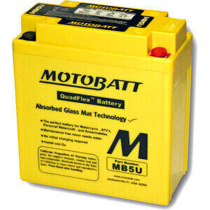 Batteria di accensione Motobatt MB5U 12V-7Ah