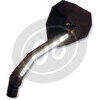 Specchietto retrovisore Highsider Stealth X-4 nero combo coppia - Foto 5