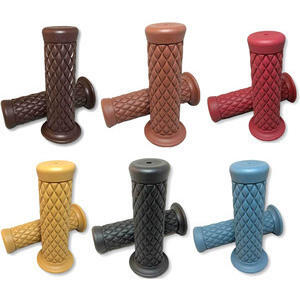 Coppia manopole TRP Soft 1'' nero
