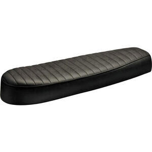 Sella moto universale completa Scrambler Fat nero