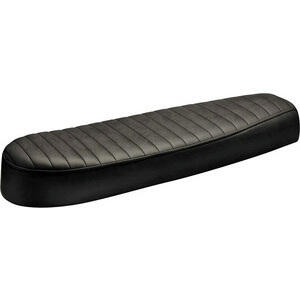 Sella moto universale completa Scrambler Fat nero